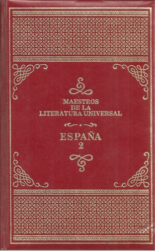 Libro Fisico Maestros De La Literatura Universal / España 2