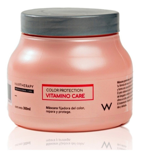 Hair Therapy Mascara Vitamino Care X 300 Brillo Protección