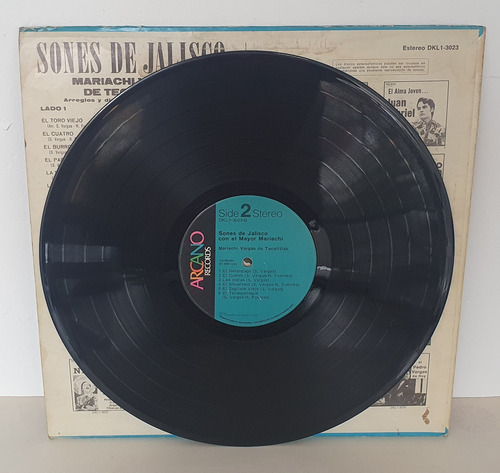 Lp Mariachi Vargas De Tecalitlán, Sones De Jalisco (Usado)