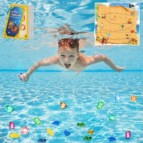 Fun Pool Toys - Juego De Buceo Y Descubrimiento De Gemas ...