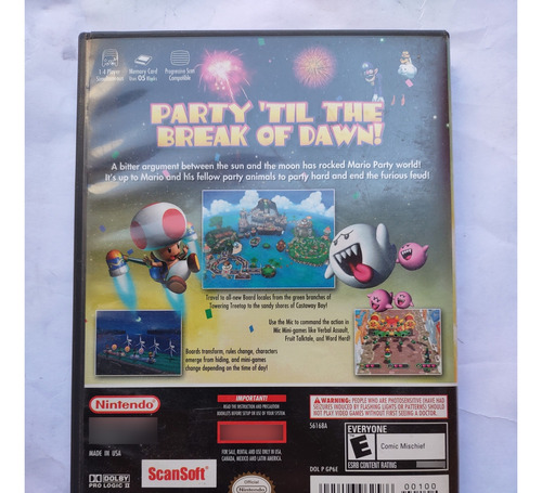 Mario Party 6 Nintendo Game Cube Gamecube (Usado)