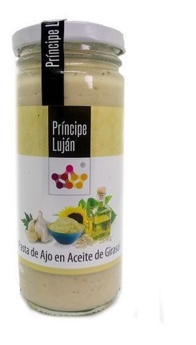 Pasta De Ajo En Aceite De Girasol 200 G - Príncipe Luján 