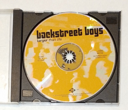 Backstreet Boys - Cd Larger Than Life (ver Descrip.)  