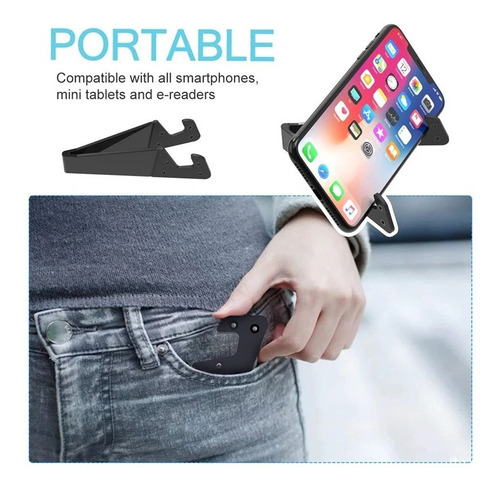 Imagen 9 de 10 de Kit De Teclado Bluetooth Con Ratón Soporte Teléfono/tablet