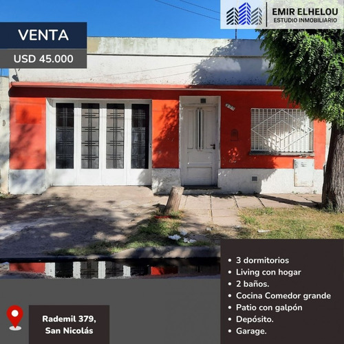 Casa De 3 Dorm. A Reciclar En Rademil 379