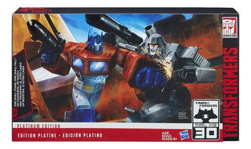 Transformer Platinum Optimus Prime Vs Megatron Hasbro