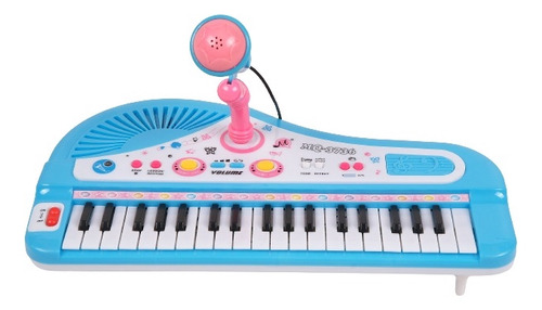 Órgano Musical Infantil 37 Teclas Meike Mq3736 Celeste