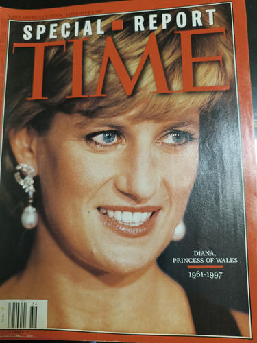 Revista Time Reporte Especial Lady Di En Inglés