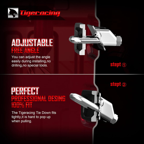 Anclajes De Amarre Interno Tigeracing 23146899 Para Pared