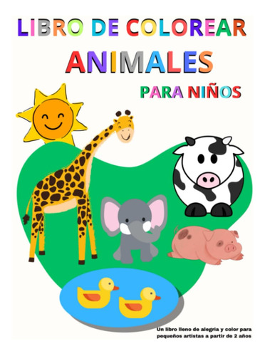 Libro De Colorear Animales Para Niños