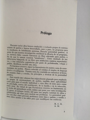 Paternidad Positiva Roger C . Rinn Y Allan Markle (Usado)