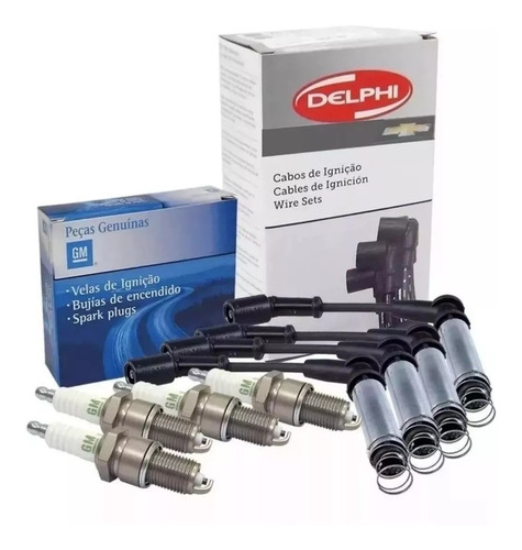 Kit De Cabo De Vela ,corsa/celta/meriva ,flex ,vhc E Gas.gm