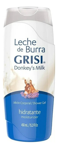 Jabón Líquido Corporal Grisi Leche De Burra Hidratante 450 M