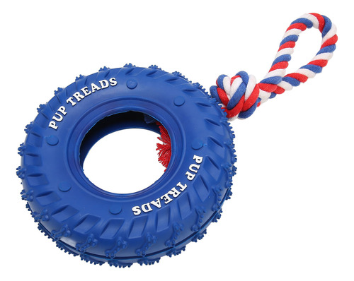 Rope Tire Dog Toy, Mastigando, Resistente A Mordidas, Dispen