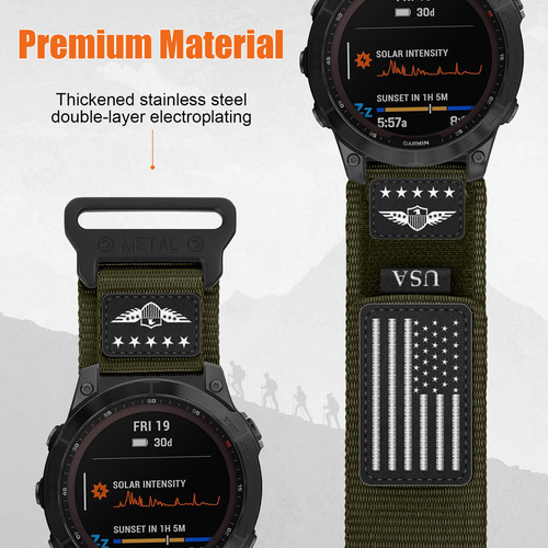 Correa Trail Loop For Garmin Fenix 8 7x 7 Pro Fenix 6x 6 5x