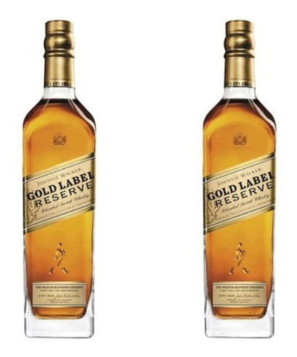 Whisky Johnnie Walker Gold Label Reserve 750ml X 2 Unidades 