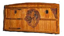 Comprar Portón De Madera Portón De Hierro Y Madera  Portón Y Puerta