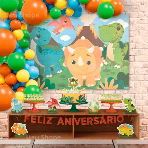 6 numeros Dinossauro Baby especial - Fazendo a Nossa Festa