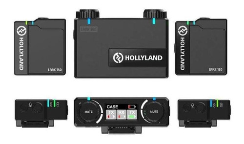 Microfone Wireless Hollyland Lark 150 Dual 2.4 Ghz