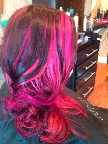 Imagen 6 de 9 de Tinta Fantasia Cabello Color Very Pink Rosa 250ml
