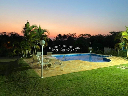 Imagem 18 de 24 de Chácara No Condomínio Nova Rheata Em Boituva. 3 Dormitórios, Piscina, Churrasqueira. - Ch00626 - 70460773