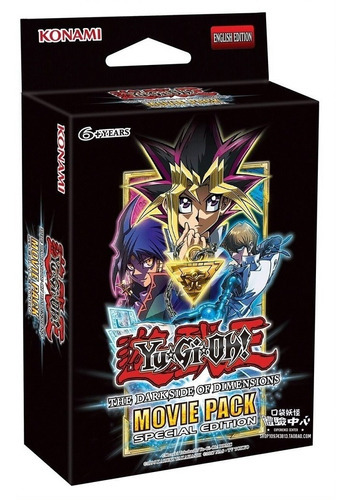 Yugi-oh! El Lado Oscuro De Las Dimensiones Movie Pack Ee