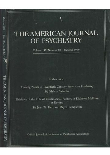 The American Journal Of Psychiatry   Volume 147   N10   Pp