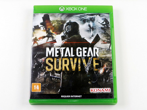 Metal Gear Survive Original Xbox One Midia Fisica