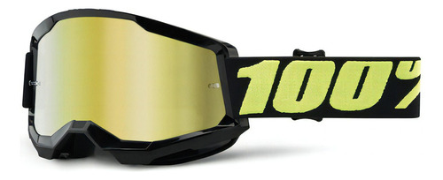 Strata 2 Goggle Upsol - Mirror Gold Lens Color De La Lente Dorado Talla Unitalla