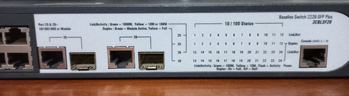 Switch 3com Baseline 2226 Plus 3cblsf26 (Usado)