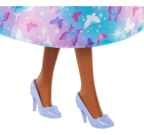 Barbie Fantasía Muñeca Doncella Vestido De Ensueño Azul