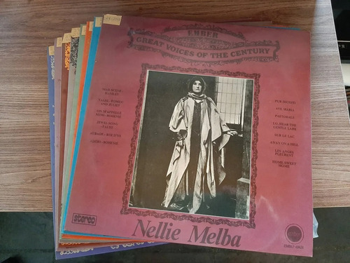 Lp Nellie Melba - Great Voices Of The Century Ember