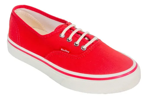Tenis redley sales monocromo vermelho