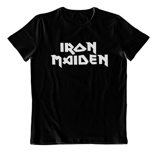 Polera Estampada - Dtf - Iron Maiden Heavy Metal