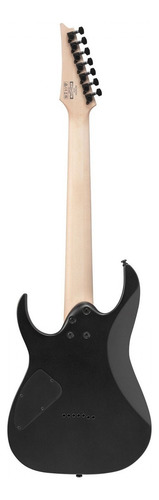 Guitarra Ibanez 7 Cordas Rg7421ex Rg 7421 Ex Bkf Cor Black Flat Material Do Diapasão Jatobá Orientação Da Mão Destro