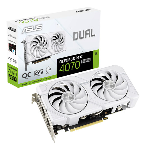 Tarjeta De Video Asus Rtx 4070 Super Evo White 12gb Gddr6x (Usado)