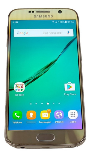 Samsung Galaxy G920 S6 32 Gb Ouro-platina De Vltrlne