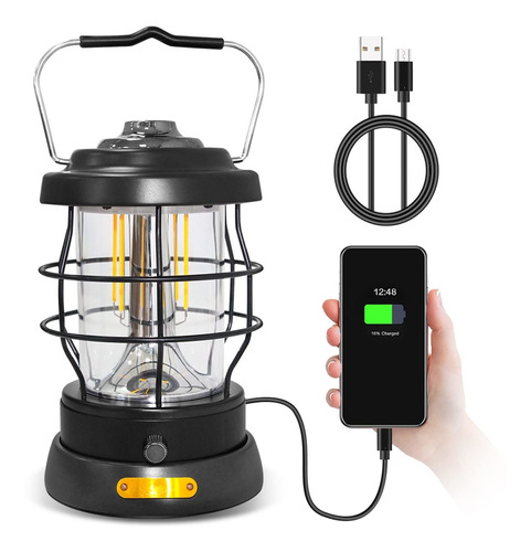 Uniquefire Linterna Led Recargable Para Campamento 5000