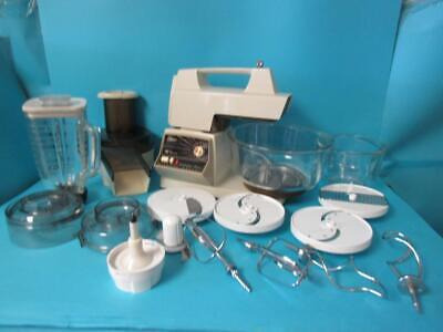 Vintage Oster Kitchen Center 10 Speed Mixer Blender Food Llh