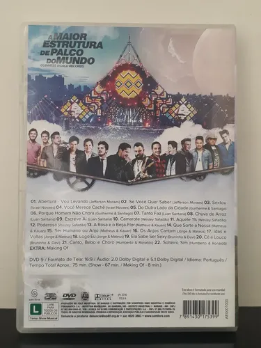 超×D Music＋ DVD Dvd Villamix Festival 2016 - Em Excelente Estado | MercadoLivre