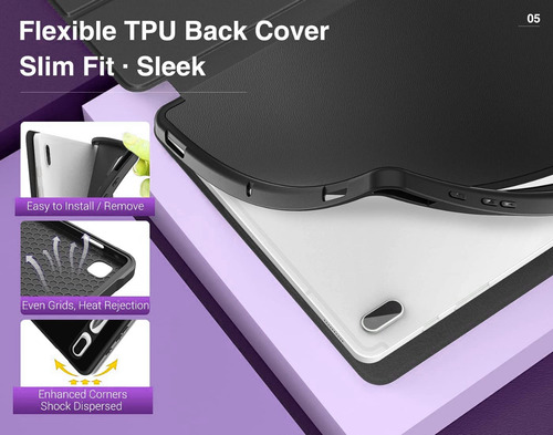 Case Funda Para Galaxy Tab S8 Plus X800 X806 Con Portalapiz