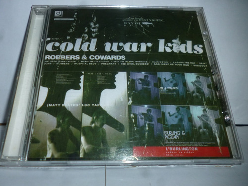 Cd Cold War Kids Robbers & Cowards 2006 Usa