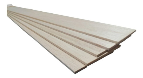 Madera Balsa 1/4 X 4 X 36 PuLG