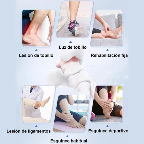 Tobillera Deportiva Compresión Doble Soporte Lesión Gym 2pcs