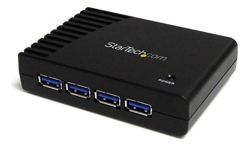 Startech.com Hub Superspeed Usb 3.0 De 4 Puertos Con Aliment