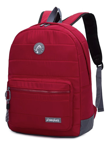 Mochila Deportiva Head Tag Id Porta Botella Grande Acolchada