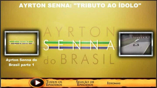 Imagem 6 de 10 de Dvd Documentário Ayrton Senna -- Raríssimo (12dvds)