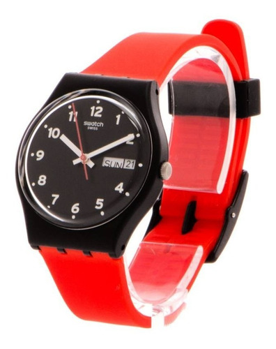 Reloj Swatch Red Grin Gb754