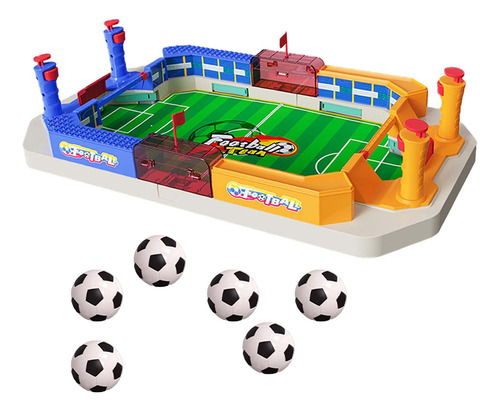 Mini Juego De Fútbol De Mesa, De Futbolín, Juego 6 Bolas