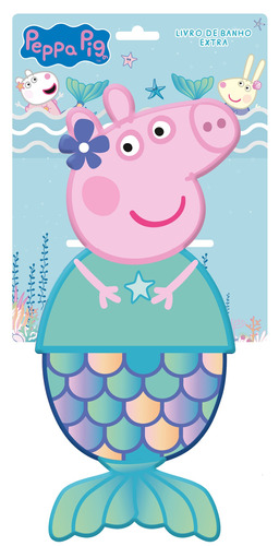 Peppa Pig - Sereia livro de banho - Extra, de On Line a. Editora IBC - Instituto Brasileiro de Cultura Ltda, capa mole em português, 2020
